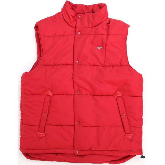 Diamond Supply Co. Other - Diamond Supply Co. Red Puffer Vest
